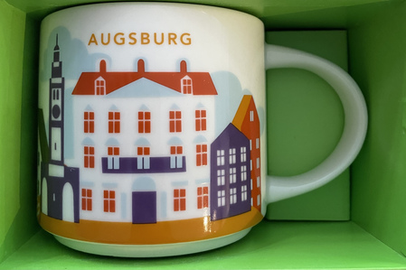 Starbucks City Mug Augsburg Yah