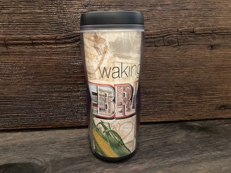 Starbucks City Mug 2002 Waking Up Nebraska Tumbler
