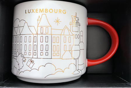 Starbucks City Mug 2020 Luxembourg Xmas Yah