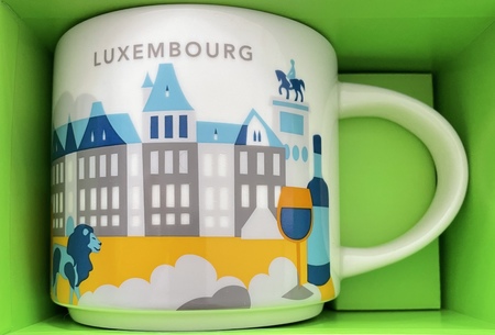 Starbucks City Mug Luxembourg Yah