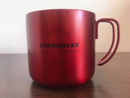 Starbucks City Mug Red heritage camping cup