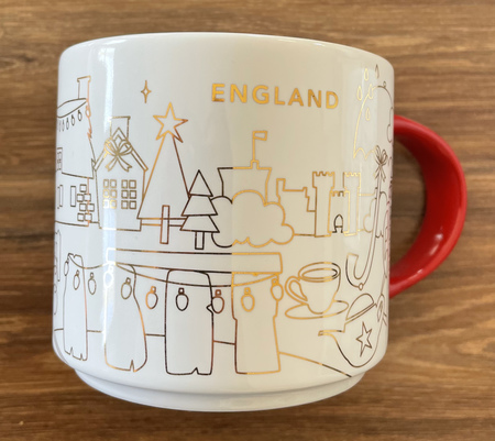 Starbucks City Mug 2018 England Xmas Yah