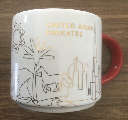 Starbucks City Mug 2018 United Arab Emirates Xmas Yah