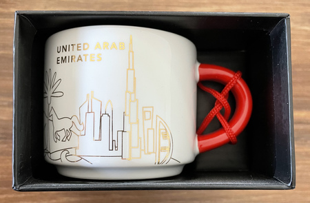 Starbucks City Mug 2019 Xmas United Arab Emirates Yah Ornament