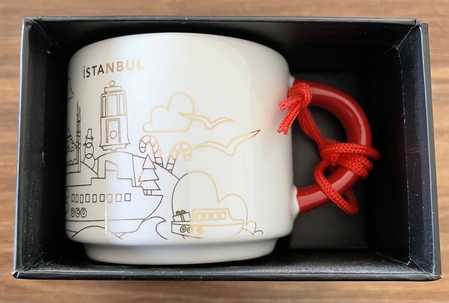 Starbucks City Mug 2018 Istanbul Xmas Yah Ornament