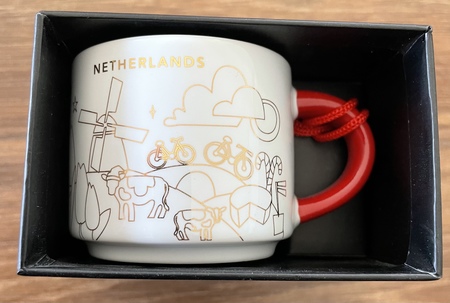 Starbucks City Mug 2018 Netherlands Xmas Yah Ornament