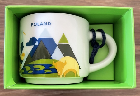 Starbucks City Mug 2019 Poland Yah Ornament