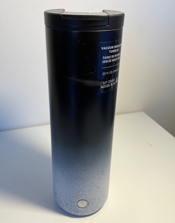Starbucks City Mug 2019 20oz. Black Gradient Vacuum Insulated Tumbler