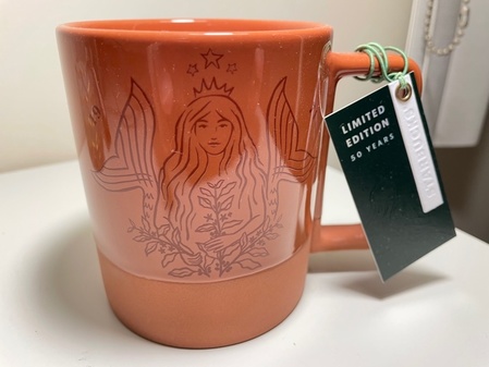 Starbucks City Mug 2021 12 oz. 50th Anniversary Ceramic Mug