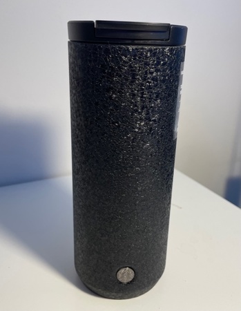 Starbucks City Mug 2020 12 oz. Black Cracked Finish Vacuum Insulated Stainless Tumbler Version 1