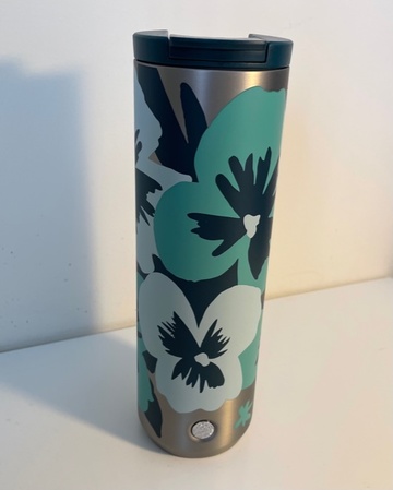 Starbucks City Mug 2021 16 oz. Spring Floral Vacuum Insulated Stainless Tumbler