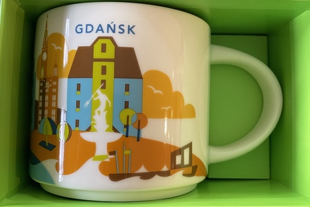 Starbucks City Mug Gdańsk Yah