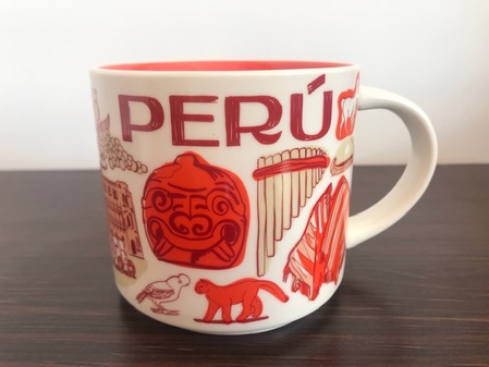Starbucks City Mug 2019 Perú been there 14 oz