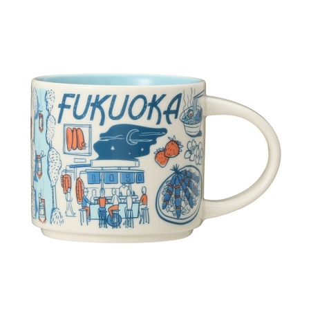 Starbucks City Mug Been There Fukuoka (14oz)