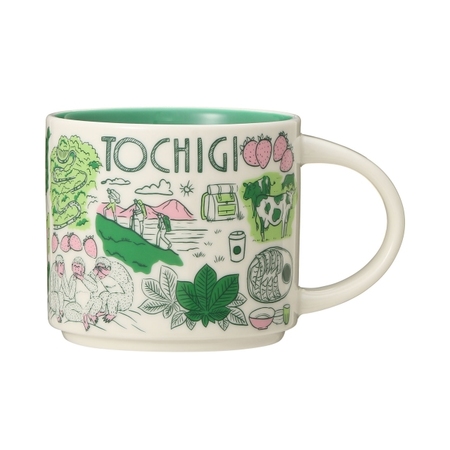 Starbucks City Mug Been There Tochigi (14oz)