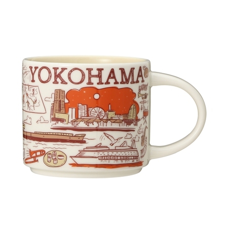 Starbucks City Mug Been There Yokohama (14oz)