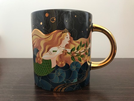 Starbucks City Mug 50th anniversary ceramic mermaid mug 16 fl.oz