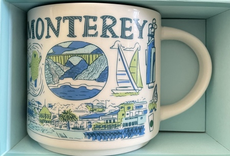 Starbucks City Mug 2021 Monterey Been There Series