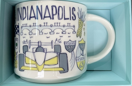 Starbucks City Mug 2021 Indianapolis Been There Series