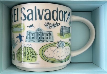 Starbucks City Mug 2018 El Salvador BTS mug