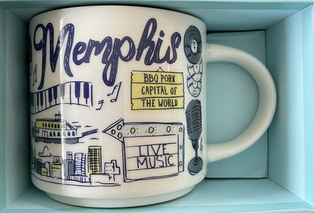Starbucks City Mug 2021 Memphis BTS Mug