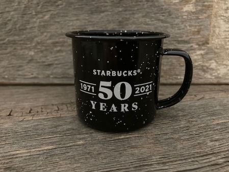 Starbucks City Mug 2021 50TH Anniversary Tin Demitasse 4oz