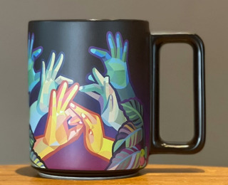 Starbucks City Mug 2021 Deaf Artist Design Mug 12oz