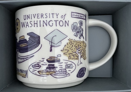 Starbucks City Mug 2021 University Of Washington Been There Mug