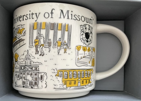 Starbucks City Mug 2022 University Of Missouri Been There Mug