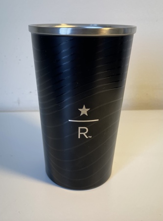 Starbucks City Mug 2020 12 oz. Open Top Terroir Black Reserve Roastery Stainless Tumbler