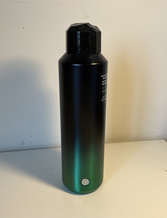 Starbucks City Mug 2021 20 oz. Black Jeweled Top Stainless Vacuum Insulated Water Bottle