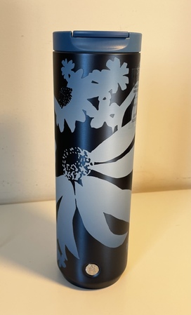 Starbucks City Mug 2022 16 oz. Spring Floral Stainless Vacuum Insulated Tumbler
