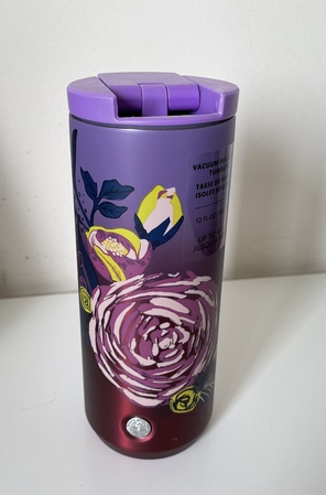 Starbucks City Mug 2021 12 oz. Fall Floral Vacuum Insulated Stainless Tumbler