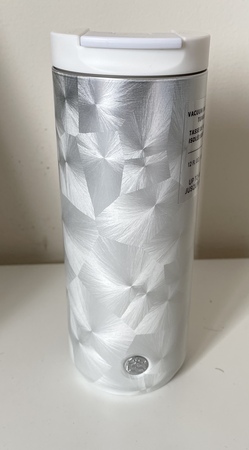 Starbucks City Mug 2021 12 oz. Holiday White Vacuum Insulated Stainless Tumbler