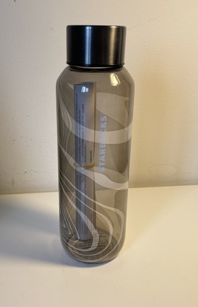 Starbucks City Mug 2022 20 oz. Grey Marble Waves Water Bottle