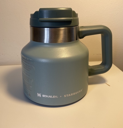 Starbucks City Mug 2021 20 oz. Stanley + Starbucks Green Stainless Vacuum Chubby Desktop Mug
