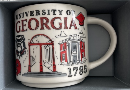 Starbucks City Mug 2022 University Of Georgia Been There Mug