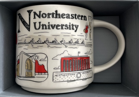 Starbucks City Mug 2022 Northeastern University Been There Mug
