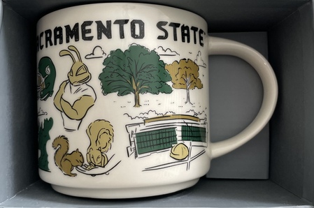 Starbucks City Mug 2022 Sacramento State University Been There Mug