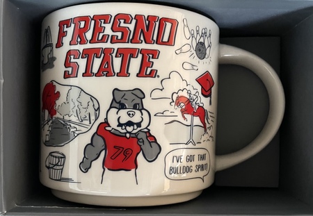 Starbucks City Mug 2022 Fresno State Been There Mug
