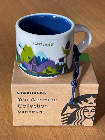 Starbucks City Mug Scotland YAH Ornament mug