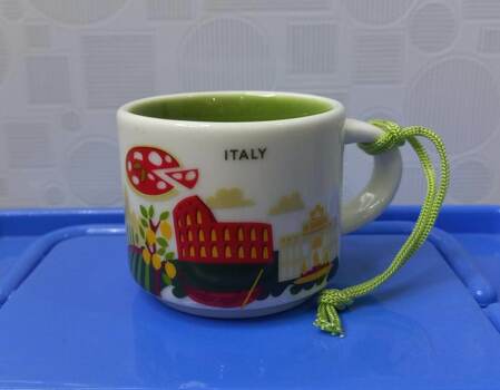 Starbucks City Mug 2019 Italy YAH Ornament