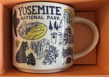 Starbucks City Mug 2021 Yosemite Been There Mug