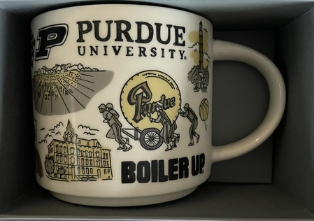 Starbucks City Mug 2022 Purdue University Been There Mug