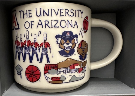 Starbucks City Mug 2023 The University Of Arizona Been There Mug