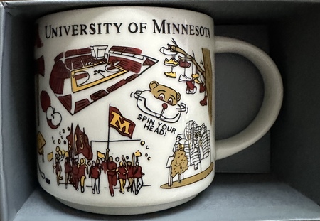 Starbucks City Mug 2023 University Of Minnesota Been There Mug