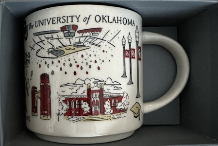 Starbucks City Mug 2022 The University Of Oklahoma