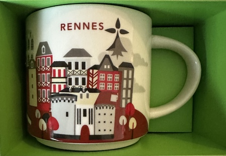 Starbucks City Mug Rennes Yah