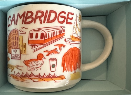 Starbucks City Mug 2022 Cambridge Been There Mug
