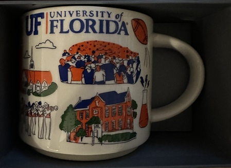 Starbucks City Mug 2023 University Of Florida Been There Mug